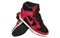Nike Dunk Sky High Top Skateboard Shoes Women's Black Red 528899-016 - фото 616791