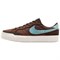 Nike SB Zoom Pogo Anti Slip Wear Resistant Low Top Skateboard Shoes Women's Brown Blue FQ2935-200 - фото 618342
