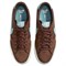 Nike SB Zoom Pogo Anti Slip Wear Resistant Low Top Skateboard Shoes Women's Brown Blue FQ2935-200 - фото 618344
