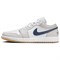 JORDAN 1 Low Midnight Navy Neutral Grey 553558-146 - фото 619252