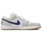 JORDAN 1 Low Midnight Navy Neutral Grey 553558-146 - фото 619253