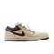 JORDAN 1 Low Premium Pale Ivory Off Noir Baroque Brown IB8058-110 - фото 619259