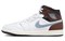 Jordan 1 Mid SE Brown Blue Grey FQ7831-142 - фото 619362