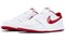 JORDAN 1 Retro Low White Varsity Red 705329-101 - фото 619550