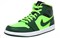 JORDAN 1 Retro Mid Gorge Green 554724-330 - фото 619576
