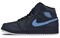 Jordan 1 Retro Mid Obsidian University Blue 554724-405 - фото 619585