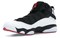 JORDAN 6 Rings Black White Gym Red 322992-012 - фото 619806