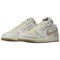 Jordan Air Jordan 1 Anti Slip Wear Resistant Low Top Vintage Basketball Shoes Men's White Brown IB8855-121 - фото 619850