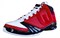 JORDAN Air JORDAN 23 Vintage Basketball Shoes Men Mid Top Red/Black/White pz--5572776720182042762 - фото 619875