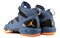 Jordan Air Jordan 28 Cushioning Wear Resistant Mid Top Vintage Basketball Shoes Men's Blue 616345-409 - фото 619882