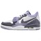 Jordan Legacy 312 Anti Slip Wear Resistant Low Top Vintage Basketball Shoes Men's White Black Purple CD7069-108 - фото 620049