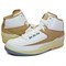 Giorgio Francis x Jordan Air Jordan 2 Anti Slip Wear Resistant Mid Top Basketball Shoes Women's White Brown DX4440-118 - фото 620223