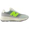 New Balance 370 Anti Slip Wear Resistant Low Top Running Shoes Women's Gray Green GS370DA - фото 620344