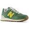 New Balance 574 Mallard Green Yellow Women's WL574GS2 - фото 620428