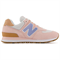New Balance 574 Pink Blue Orange Women's WL574RB2 - фото 620434