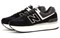 New Balance 574 Plus Black Women's WL574ZAB - фото 620439