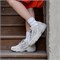 New Balance NB 452 Cushioned Slip Resistant Low Top Chunky Sneakers Women's Greige pz-8308663596246466202 - фото 620686