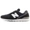 New Balance NB 996 Cushioned Slip Resistant Low Top Running Shoes Women's Black White WL996BP2 - фото 620766