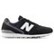 New Balance NB 996 Cushioned Slip Resistant Low Top Running Shoes Women's Black White WL996BP2 - фото 620767