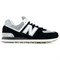 New Balance NB 574 Anti Slip Wear Resistant Low Top Running Shoes Men's Black U574PBBD - фото 621364