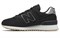 New Balance 574 Black Dark Silver Metallic Women's WL574SCP - фото 621832