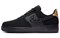 Nike Air Force 1 Low Nubuck Black Metallic Gold 2021 DH2473-001 - фото 622711
