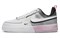 Nike Air Force 1 Low React White Black Pink Spell DV0808-100 - фото 622743