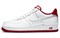 Nike Air Force 1 Low White University Red CD0884-101 - фото 622775
