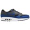 Nike Air Max 1 Anti Slip Wear Resistant Low Top Casual Running Shoes Men's Gray Blue 537383-041 - фото 622985