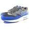 Nike Air Max 1 Anti Slip Wear Resistant Low Top Casual Running Shoes Men's Gray Blue 537383-041 - фото 622986