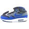 Nike Air Max 1 Anti Slip Wear Resistant Low Top Casual Running Shoes Men's Gray Blue 537383-041 - фото 622988