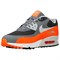 Nike Air Max 90 Essential Cool Grey Total Orange 537384-038 - фото 623224