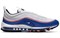 Nike Air Max 97 White Game Royal Pink Gaze 921826-107 - фото 623627