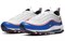 Nike Air Max 97 White Game Royal Pink Gaze 921826-107 - фото 623628