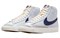 Nike Blazer Mid '77 White Midnight Navy Sail Gym Red FN6877-100 - фото 624916