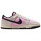 Nike Dunk Anti Slip Wear Resistant Low Top Skateboard Shoes Men's Gray Pink HF5441-600 - фото 625295