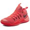 Nike Hypershift Anti Slip Wear Resistant Low Top Basketball Shoes Men's Red 844392-607 - фото 625896