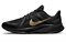 Nike Quest 4 Black Metallic Gold DA1105-010 - фото 627361