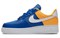 Nike Air Force 1 Low 'Blue Yellow' Women's AA0287-401 - фото 629031