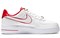 Nike Air Force 1 Low Lux White Red Women's 898889-101 - фото 629064