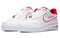 Nike Air Force 1 Low Lux White Red Women's 898889-101 - фото 629065