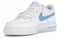 Nike Air Force 1 Low White University Blue GS AV6252-102 - фото 629192