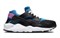 Nike Air Huarache Run Black Photo Blue Active Pink GS DR0166-001 - фото 629374