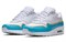 Nike Air Max 1 Liner White Blue Women's 881101-103 - фото 629484