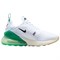 Nike Air Max 270 White Summit White Stadium Green Black Women's AH6789-125 - фото 629631