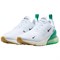 Nike Air Max 270 White Summit White Stadium Green Black Women's AH6789-125 - фото 629632