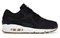 Nike Air Max 90 Abrasion Resistant Breathable Low Top Running Shoes Women's Black 443817-010 - фото 629648