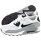 Nike Air Max 90 Anti Slip Wear Resistant Low Top Running Shoes Women's Black 616730-111 - фото 629666