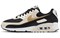 Nike Air Max 90 Black Metallic Gold Summit White Women's DB9578-001 - фото 629678