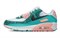 Nike Air Max 90 Washed Teal Snakeskin GS DR8926-300 - фото 629815